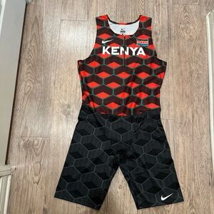 NWOT Nike Kenya Pro Elite Team Track & Field Speedsuit CI8900-XXX Mens Size XL